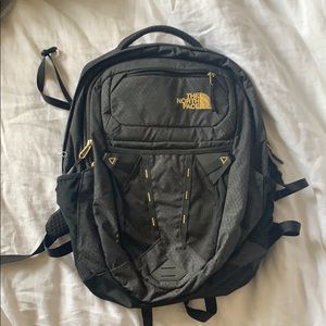 The North Face Recon Backpack - Black & Gold